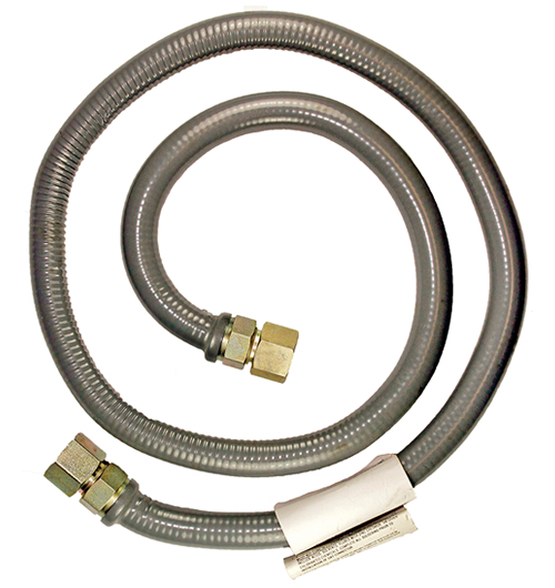 Plastic-coated stainless steel connectors